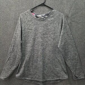 Climate Right Gray Long Sleeve T Shirt Womens XL